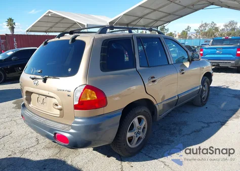2004 Hyundai Santa Fe Gls from USA, damaged, VIN KM8SC13D64U695700